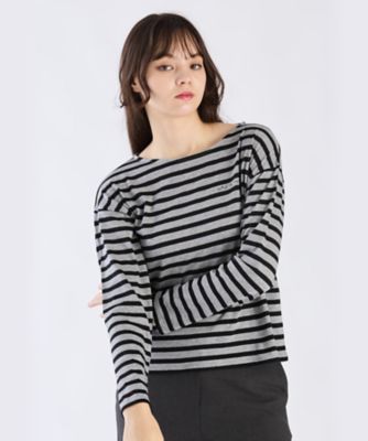 agnes b. アニエスベー Vネックロングスリーブカットソー サイズ3 agnes b. アニエスベー Vネックロングスリーブカットソー サイズ