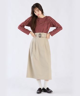 ボーダーロングスリーブTシャツ（6196W100472