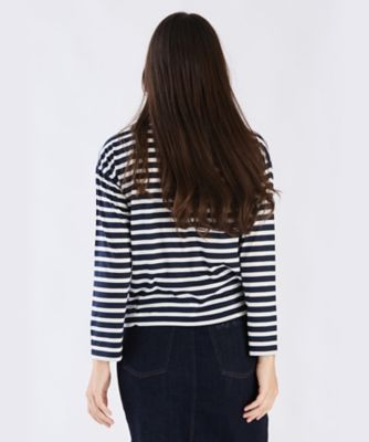 ボーダーロングスリーブTシャツ（6196W277680