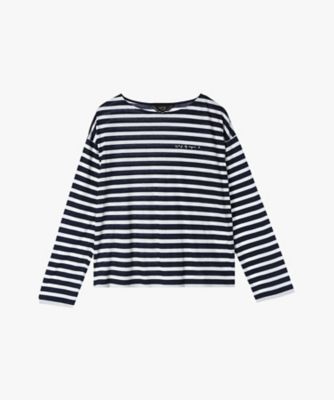 ボーダーロングスリーブTシャツ（6196W277680