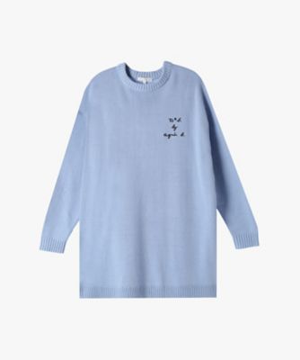 ＜TO B. BY AGNES B.＞ＷＴ６８　ＲＯＢＥ　スリーレイヤードロゴワンピース（６１９７ＷＴ６８１６００）