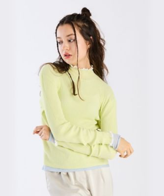 ＜TO B. BY AGNES B.＞シアーリブタートル（６２１０ＷＸ０５２７０）