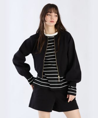 ＷＳ９１　ＢＬＯＵＳＯＮ　トゥービーライトニットブルゾン（６２２２ＷＳ９１０００）