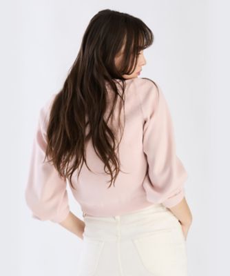 ＷＳ９１　ＢＬＯＵＳＯＮ　トゥービーライトニットブルゾン（６２２２ＷＳ９１４２０）