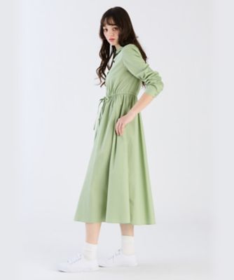 ＷＤ９８　ＲＯＢＥ　ロングスリーブシャツドレス（６２２９ＷＤ９８７１０）