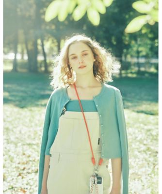 ＷＵ６６　ＣＡＲＤＩＧＡＮ　コットンリブカーディガン（６２３５ＷＵ６６７１０）