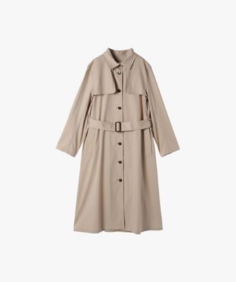 ＜TO B. BY AGNES B.＞ＷＵ３７　ＭＡＮＴＥＡＵ　ベーシックツイルトレンチコート（６２３６ＷＵ３７０２３）