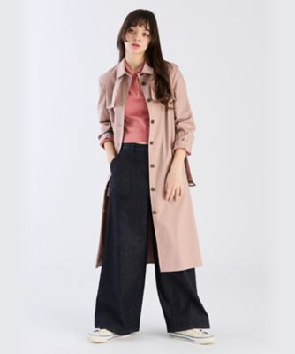 ＜TO B. BY AGNES B.＞ＷＵ３７　ＭＡＮＴＥＡＵ　ベーシックツイルトレンチコート（６２３６ＷＵ３７４２０）