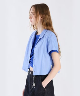 ドビーストライプシャツ（6262WX34650） | TO B. BY AGNES  