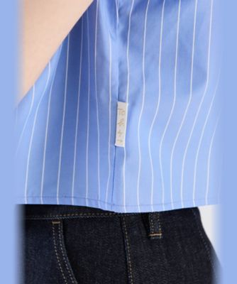 WX34 SHIRT ドビーストライプシャツ