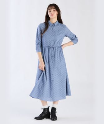 ＜TO B. BY AGNES B.＞ＷＸ４０　ＲＯＢＥ　コットンフラワーレースワンピース（６２７０ＷＸ４０６５０）