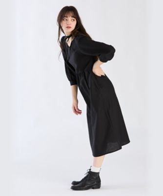 ＷＸ４１　ＲＯＢＥ　リネンコットンシャーリングドレス（６２７２ＷＸ４１０００）
