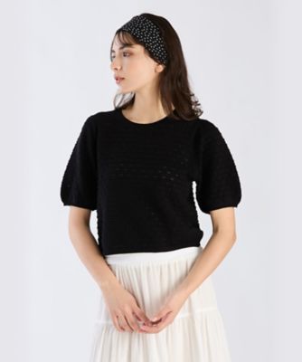 ＷＸ４２　ＰＵＬＬＯＶＥＲ　デイジーストライプニットプルオーバー（６２７４ＷＸ４２０００）