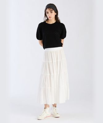 ＷＸ４２　ＰＵＬＬＯＶＥＲ　デイジーストライプニットプルオーバー（６２７４ＷＸ４２０００）