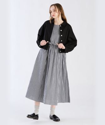 WX43 VESTE コットンリネンポプリンジャケット