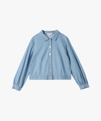 ＜TO B. BY AGNES B.＞ＷＸ４３　ＶＥＳＴＥ　コットンリネンポプリンジャケット（６２７５ＷＸ４３６３０）