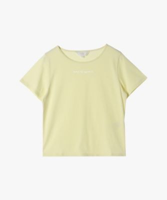 ＜TO B. BY AGNES B.＞ＷＷ２１　ＴＳ　ロゴフォイルプリントＴシャツ（６２７８ＷＷ２１２００）