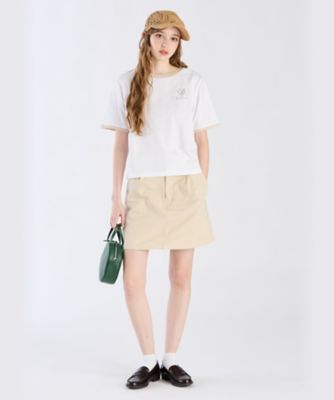 エンブロイダリーリンガーＴシャツ（６２７９ＷＷ２１０１０）