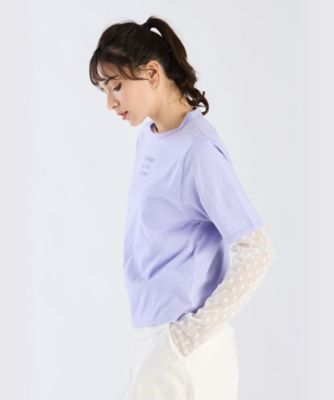 メッセージ　プリント　半袖　Ｔシャツ　”Ｌｅ　ｐｒｅｍｉｅｒ　ｑｕｉ　ｖｏｉｔ　ｌａ　ｍｅｒ”（６２８２ＷＷ２１５４１）