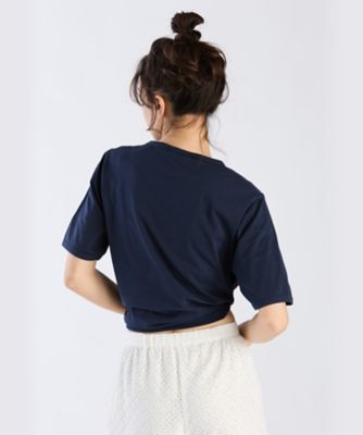 メッセージ　プリント　半袖　Ｔシャツ　”Ｌｅ　ｐｒｅｍｉｅｒ　ｑｕｉ　ｖｏｉｔ　ｌａ　ｍｅｒ”（６２８２ＷＷ２１６８０）