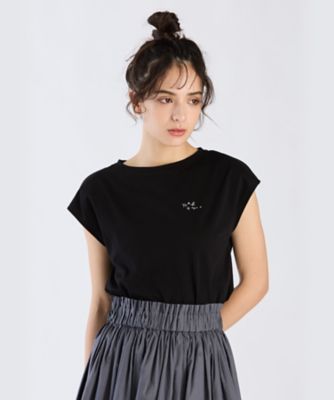 グリッターロゴフレンチスリーブＴシャツ（６２８３ＷＷ２１０００）