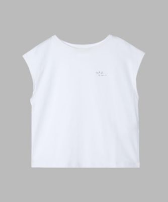 グリッターロゴフレンチスリーブＴシャツ（６２８３ＷＷ２１０１０）