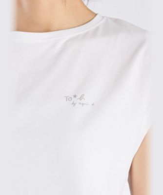 グリッターロゴフレンチスリーブＴシャツ（６２８３ＷＷ２１０１０）