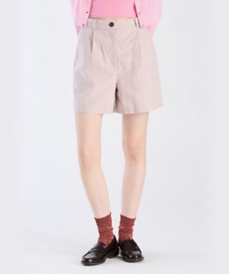 WX44 SHORT リネンコットンキャンバスショートパンツ