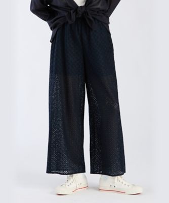 アニエスベーの黒と白の水玉模様 ベビーパンツ アニエスベーの黒と白の水玉模様 ベビーパンツ パンツ｜キッズ