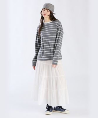 ＷＸ５９　ＴＳ　ボーダーボーイズロングＴシャツ（６３２６ＷＸ５９８２０）
