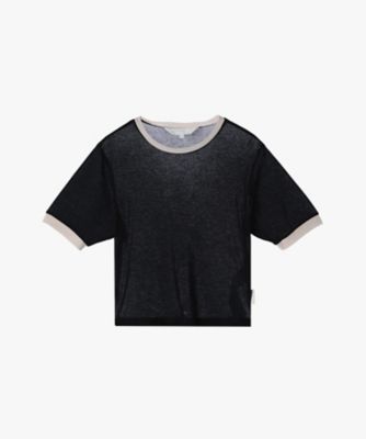 ＜TO B. BY AGNES B.＞シアーリンガーＴシャツ（６３４５ＷＸ７２０００）