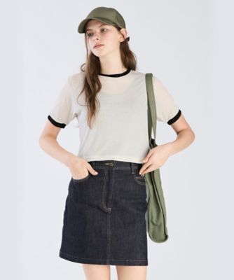＜TO B. BY AGNES B.＞シアーリンガーＴシャツ（６３４５ＷＸ７２０２１）