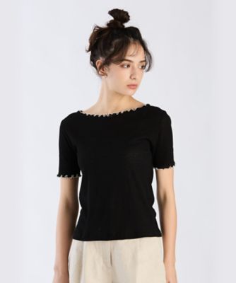 ＜TO B. BY AGNES B.＞バイカラーメローＴシャツ（６３５１ＷＸ７５０００）