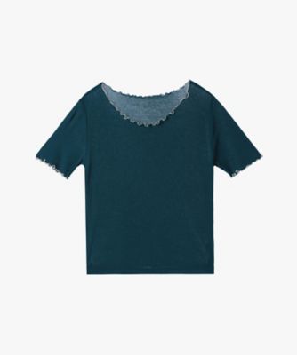 ＜TO B. BY AGNES B.＞バイカラーメローＴシャツ（６３５１ＷＸ７５７５０）