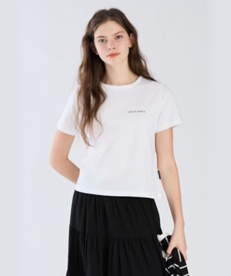 TO B. BY AGNES B./トゥービー バイ アニエスベー ニューロゴＴシャツ（６３５２ＷＷ２１０１０）