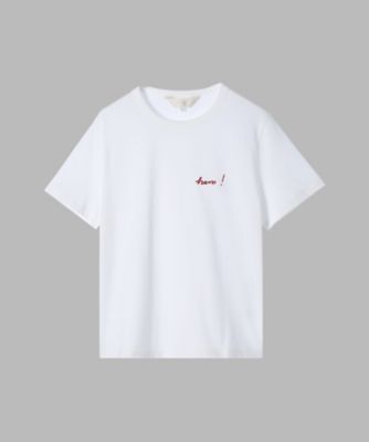 TO B. BY AGNES B./トゥービー バイ アニエスベー ブラボーロゴTシャツ(6353WW21015)