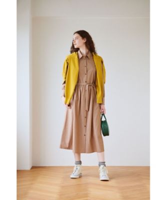 ブロードストライプドレス（6374WX93370） | TO B. BY