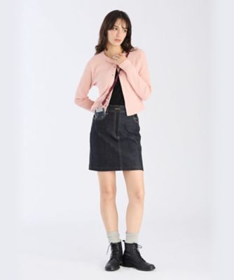 agnès b. ベージュ ボタン付きカーディガン サイズ2 メッシュニットカーディガン ｜To b. by agnès b.（トゥービー