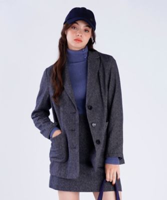 agnès b. メリノウール ジャケット サイズ2 極美品✨ 希少✨ アニエスベー ウールジャケット フランス製