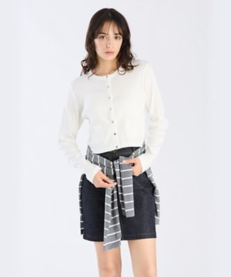 Atsu agnès b.ホワイトカーディガン 羊毛カシミヤシルクサイズ2 シルクカシミヤ カーディガン – TOPKAPI（トプカピ）