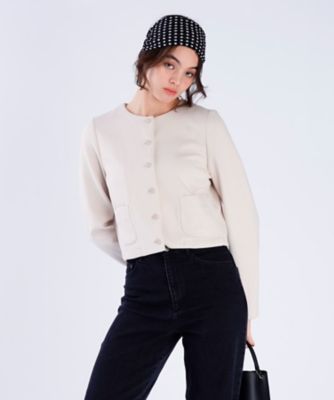 ノーカラー ジャケット（6402WY04021） | TO B. BY AGNES B