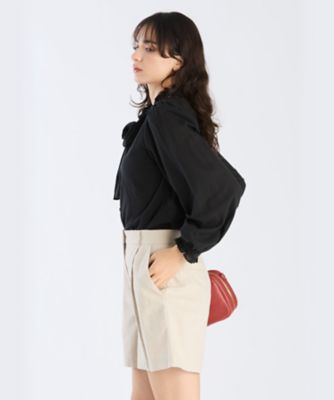 アニエスベー ブラウス　T3 ブラック　パフスリーブ agnes b.｜シアー パフスリーブ Tシャツ | Rakuten Fashion(楽天