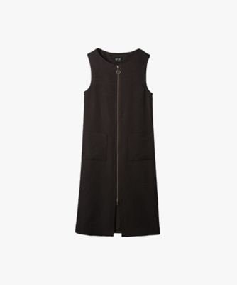 ＜TO B. BY AGNES B.＞フロントジップツイルドレス（６４１４ＷＹ１０３７０）
