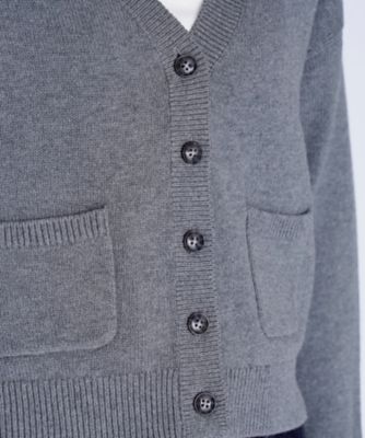 コットン Vネック ニット カーディガン（6426WY18820