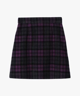 ＜TO B. BY AGNES B.＞タータンチェックショートスカート（６４３１ＷＹ２１５５０）