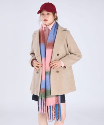 クロシェ　ジャギーピーコート　アウター シャギーピーコート｜martinique（マルティニーク）｜商品詳細