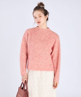 TO B. BY AGNES B./トゥービー バイ アニエスベー メランジニット(6433WY23420) 420ピンク トップス【三越伊勢丹/公式】