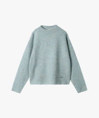 TO B. BY AGNES B./トゥービー バイ アニエスベー メランジニット(6433WY23773) 773ブルーグリーン トップス【三越伊勢丹/公式】