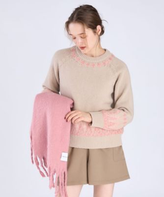 ノルディック ニット プルオーバー（6436WY26023） | TO B