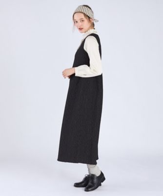 フラワージャカード ロング ワンピース（6438WY28000